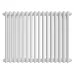 Дизайн-радиатор Royal Thermo Shift R22 C2050 - 16 секц. RAL9016, R22-C2050.16.9016