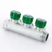 Коллектор FAR регулирующий проходной MULTIFAR 1x3/4EK с 3 контурами, FK 3822 134