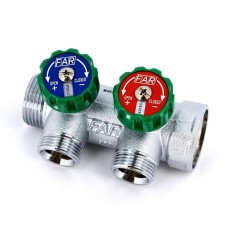 Коллектор FAR регулирующий проходной MULTIFAR 1x3/4EK с 2 контурами, FK 3821 134