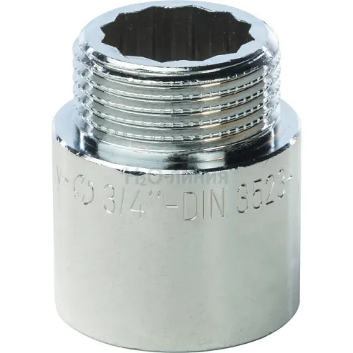 Удлинитель STOUT хромированный 3/4X25