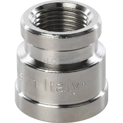 Муфта STOUT ВВ переходная никелированная 1/2X3/8