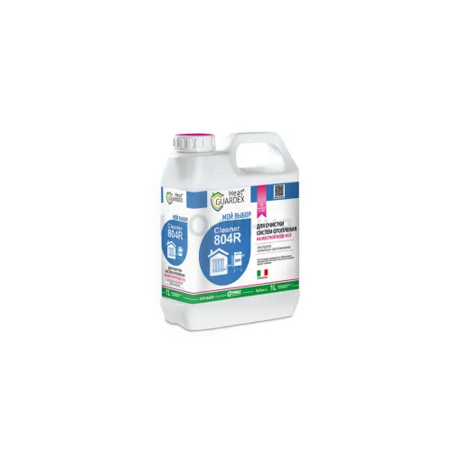 Реагент для очистки систем отопления на воде с жесткостью HeatGUARDEX Cleaner 804 R 303180400 Реагент для очистки систем отопления на воде с жесткостью HeatGUARDEX Cleaner 804 R 303180400