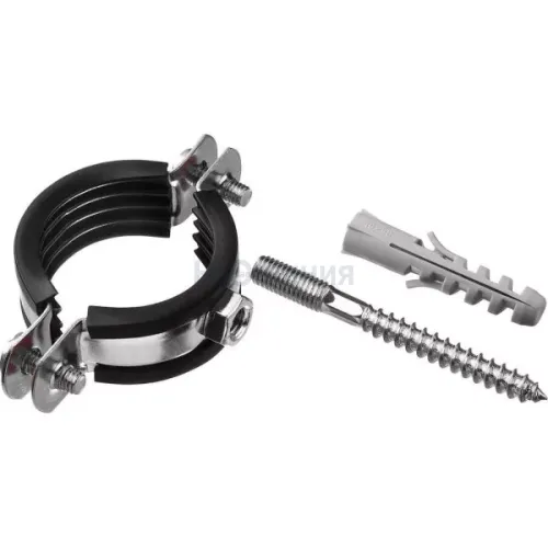 Хомут обжимной с анкерной шпилькой 2" (59-66)