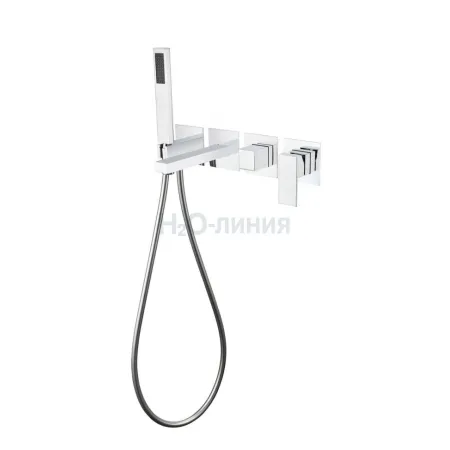 Смеситель для ванны скрытого монтажа Grocenberg GB5060CR с Картриджем Kerox (Венгрия) Смеситель для ванны скрытого монтажа Grocenberg GB5060CR с Картриджем Kerox (Венгрия)