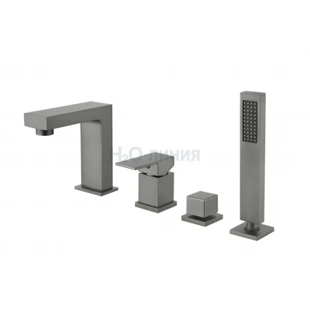 Смеситель на борт ванны Groсenberg GB6008-1 Графит