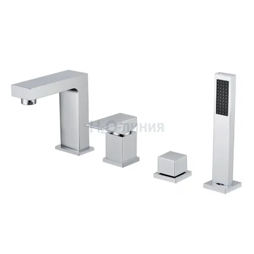 Смеситель на борт ванны Groсenberg GB6008-1 Хром