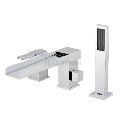 Смеситель на борт ванны Groсenberg GB6008-2 Хром