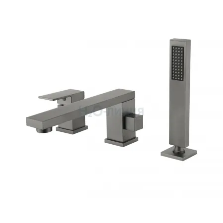 Смеситель на борт ванны Groсenberg GB6008 Графит