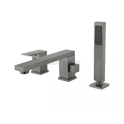 Смеситель на борт ванны Groсenberg GB6008 Графит