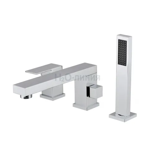 Смеситель на борт ванны Groсenberg GB6008 Хром