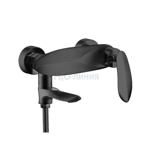Смеситель для ванны с ручным душем Groсenberg GB8001 Черный матовый