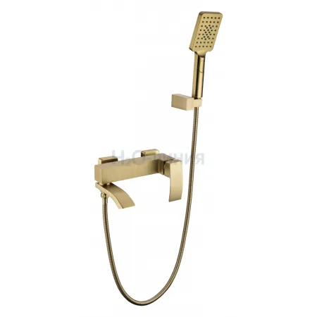 Смеситель для ванны Grocenberg GB8007MG Матовое золото Смеситель для ванны Grocenberg GB8007MG Матовое золото