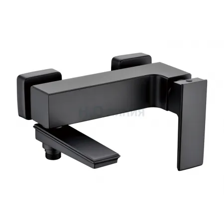 Смеситель для ванны с ручным душем Grohenberg GB8008 Черный матовый