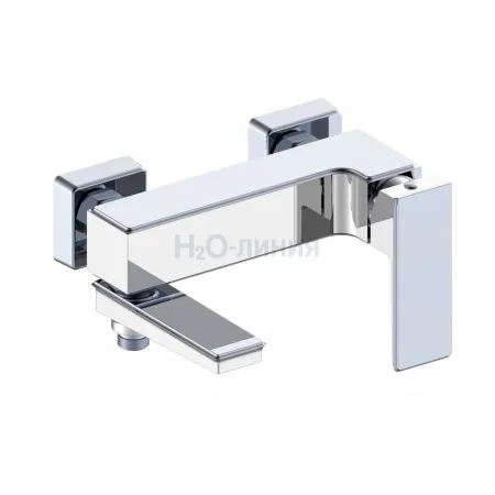 Смеситель для ванны с ручным душем Grohenberg GB8008 Белый хром