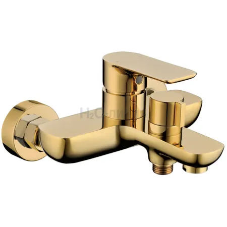 Смеситель для ванны с ручным душем Groсenberg GB8009 Золото