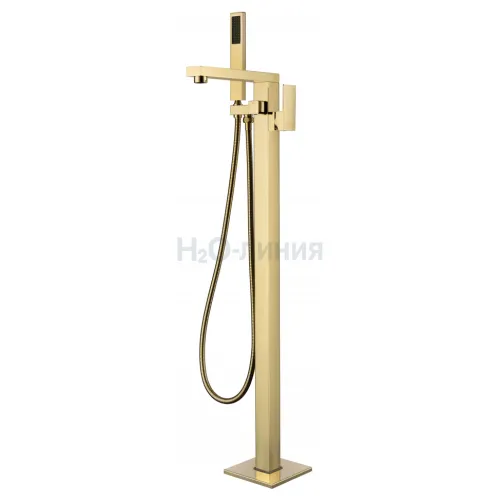 Смеситель напольный Groсenberg GB800 Золото