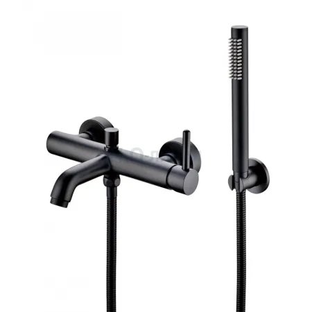 Смеситель для ванны Grocenberg GB8099BL Чёрный матовый Смеситель для ванны Grocenberg GB8099BL Чёрный матовый