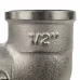 Угольник STOUT ВВ никелированный 1/2 Угольник STOUT ВВ никелированный 1/2