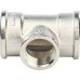 Тройник STOUT ВВ переходной никелированный 1 X3/4X1