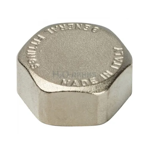 Заглушка STOUT ВР никелированная 1/8