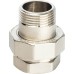 Разъемное соединение STOUT американка ВН никелированное, уплотнение под гайкой 1 o-ring кольцо