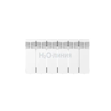 Радиатор биметаллический RIFAR BASE 200 х 6 секций боковое подключение, R-BA-200-06