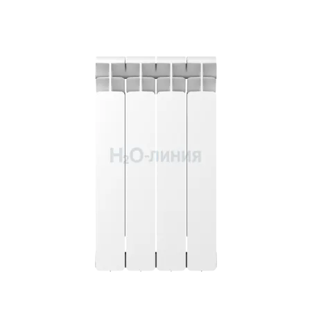 Радиатор биметаллический RIFAR BASE 500 х 4 секции боковое подключение, R-BA-500-04