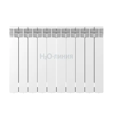 Радиатор биметаллический RIFAR BASE 500 х 10 секций боковое подключение, R-BA-500-10