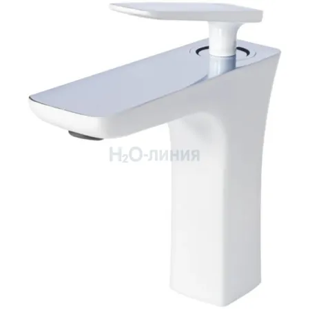 Cмеситель для раковины Grocenberg GB1001N Белый хром