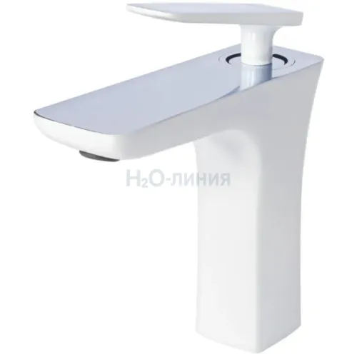 Cмеситель для раковины Grocenberg GB1001N Белый хром