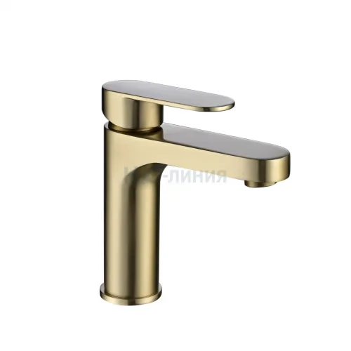 Cмеситель для раковины Grocenberg GB1011 Матовое золото