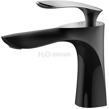 Cмеситель для раковины Grocenberg GB2001 Черный хром