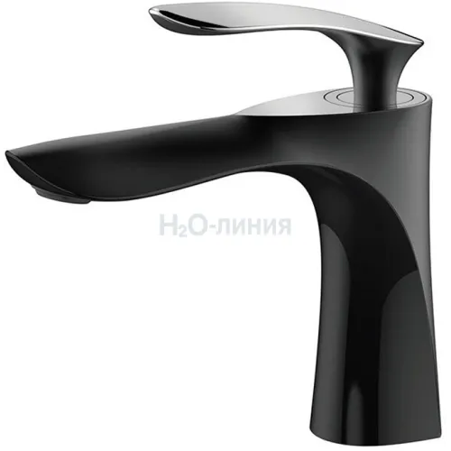 Cмеситель для раковины Grocenberg GB2001 Черный хром