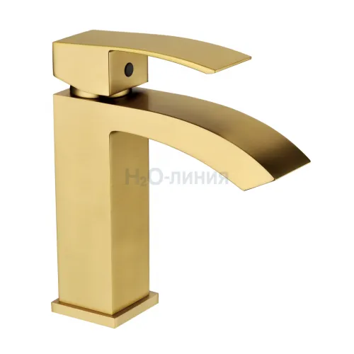 Смеситель для раковины стандартный Grocenberg GB2007MG Матовое золото