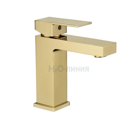 Смеситель для раковины стандартный Grocenberg GB2008GO Золото Смеситель для раковины стандартный Grocenberg GB2008GO Золото