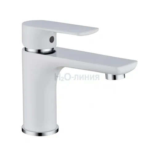 Cмеситель для раковины Grocenberg GB2009 Белый хром