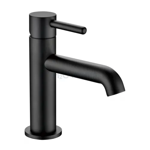 Смеситель для раковины стандартный Grocenberg GB2099BL Чёрный матовый