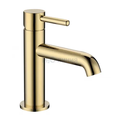 Смеситель для раковины стандартный Grocenberg GB2099GO Золото