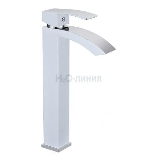 Cмеситель для раковины Grocenberg GB3007 Белый хром