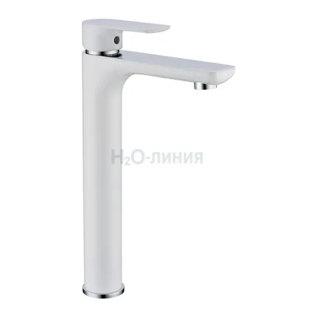 Cмеситель для раковины Grocenberg GB3009 Белый хром