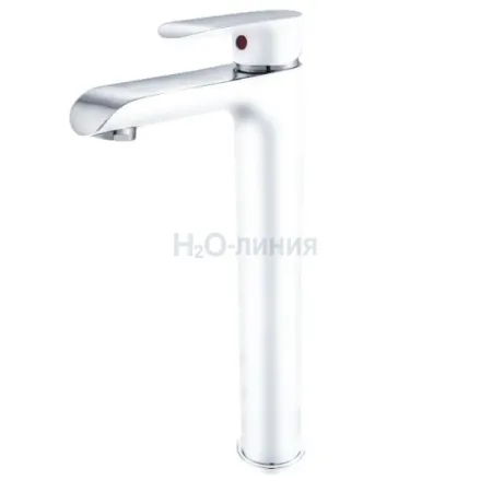 Смеситель для раковины Groсenberg GB3010 Белый хром