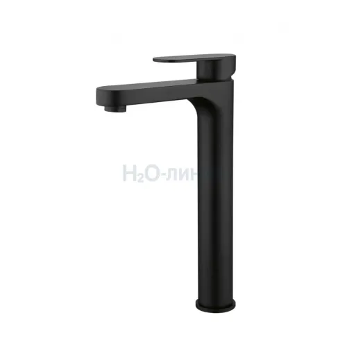 Смеситель для раковины Высокий Grocenberg GB3011 Черный матовый