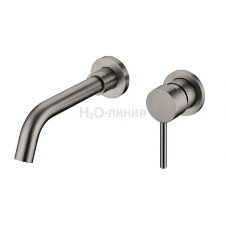 Смеситель встраиваемый для раковины Grocenberg GB511BG Графит Смеситель встраиваемый для раковины Grocenberg GB511BG Графит