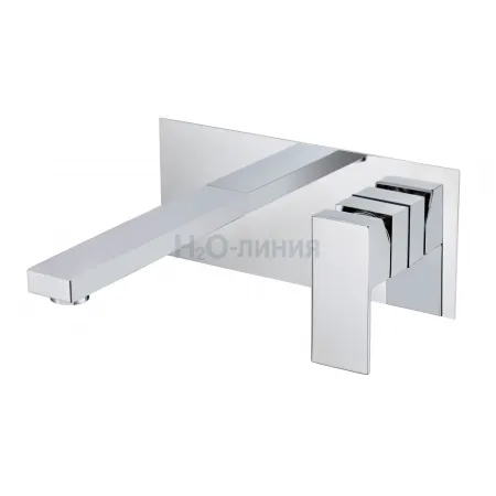 Смеситель встраиваемый для раковины Groсenberg GB588 Хром