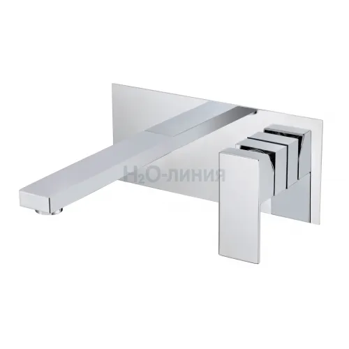 Смеситель встраиваемый для раковины Groсenberg GB588 Хром