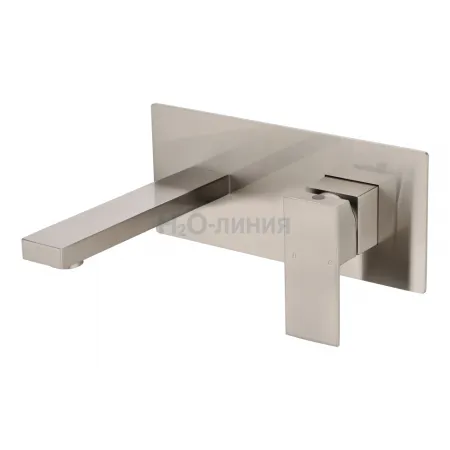 Смеситель встраиваемый для раковины Groсenberg GB588 Никель