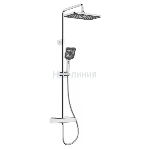 01377 Душевая система KAISER Cube с термостатом