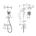 01377 Душевая система KAISER Cube с термостатом