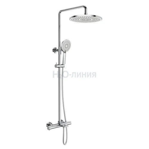 05382 Душевая система KAISER Serio с термостатом