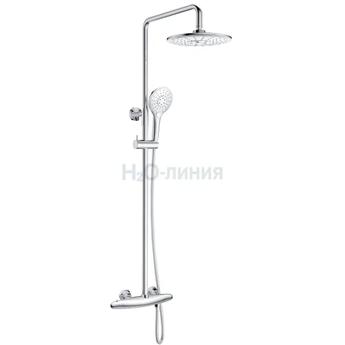 07177 Душевая система KAISER Plane с термостатом